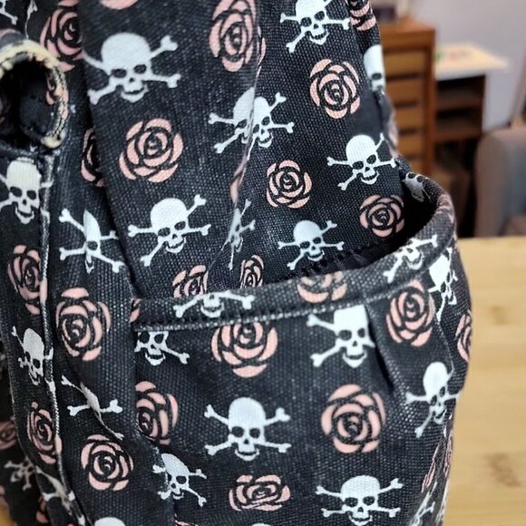 O'Neill Skull and Rose Tote - Vintage! - Picture 9 of 9